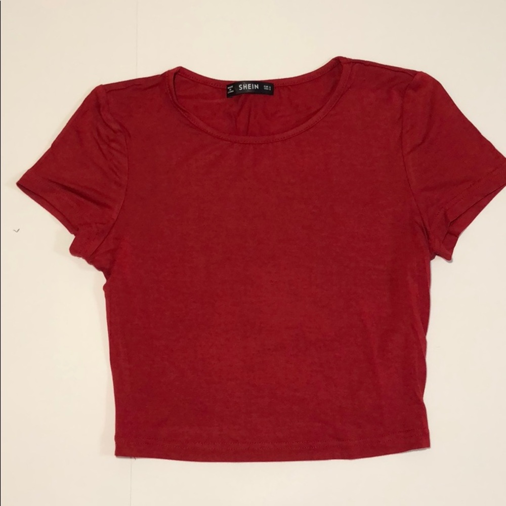 SHEIN T-Shirt Crop Top